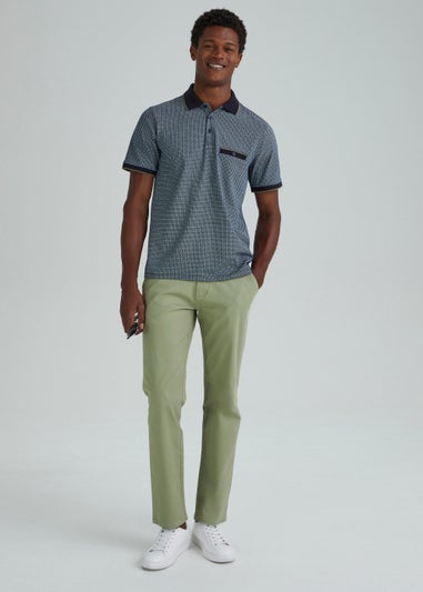 Sage Straight Fit Stretch Chinos