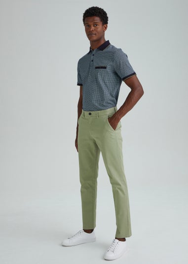 Sage Straight Fit Stretch Chinos