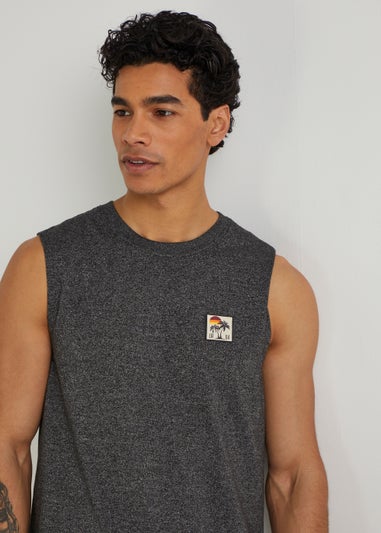 Black Badge Vest Top