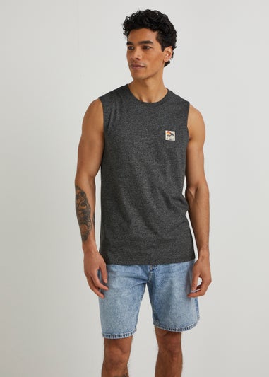 Black Badge Vest Top