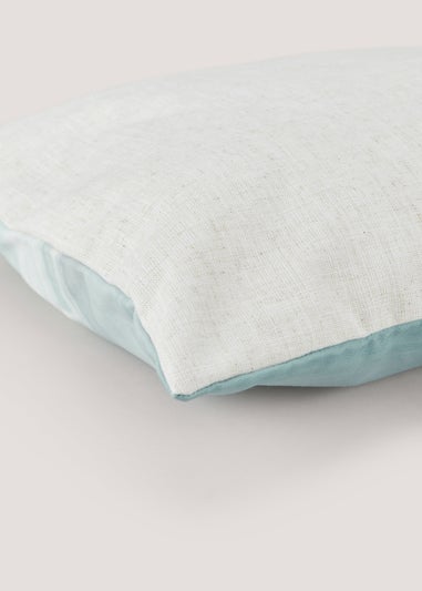 Blue Harbour Scene Cushion (43cm x 43cm)