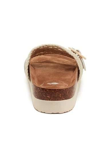 Rocket Dog Alma Natural Cord Sliders
