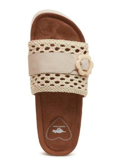 Rocket Dog Alma Natural Cord Sliders