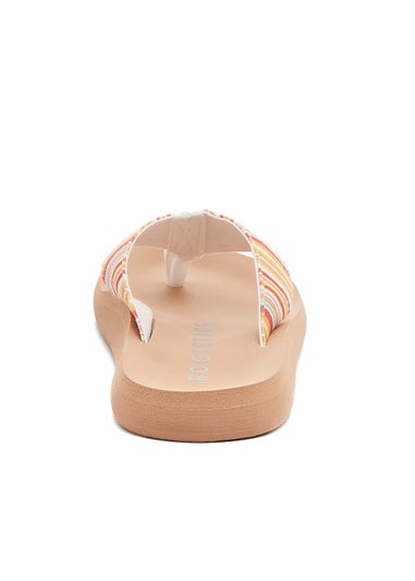 Rocket Dog Adios Orange Stripe Flip Flops