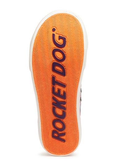 Rocket Dog Jazzin Eden Red Stripe Trainers