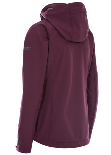 Trespass Bela II Burgundy Soft Shell Jacket