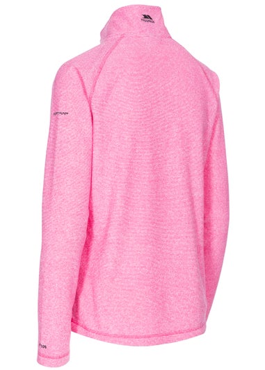 Kids Trespass Meadows Pink Fleece (2-12yrs)