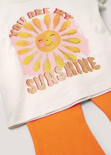 Girls Orange You Are My Sunshine Set (9mths-6yrs)