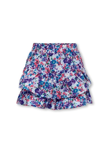 ONLY Girls Multicoloured Layered Skirt (6-14yrs)