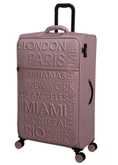 IT Luggage Citywide Pink Suitcase