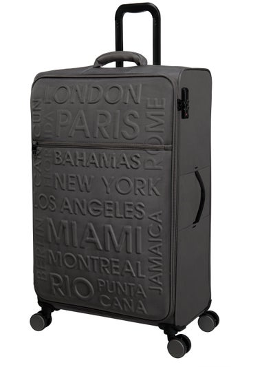 IT Luggage Citywide Grey Suitcase