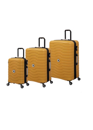IT Luggage Intervolve Yellow Suitcase
