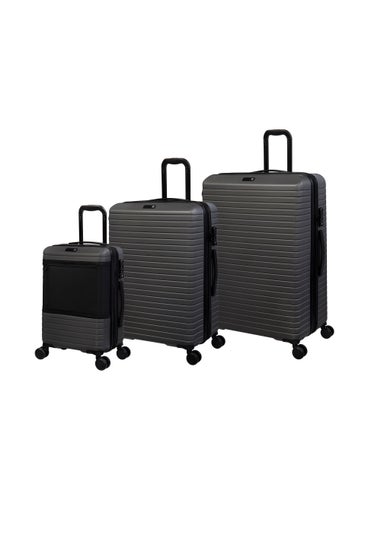 IT Luggage Attuned Grey Suitcase