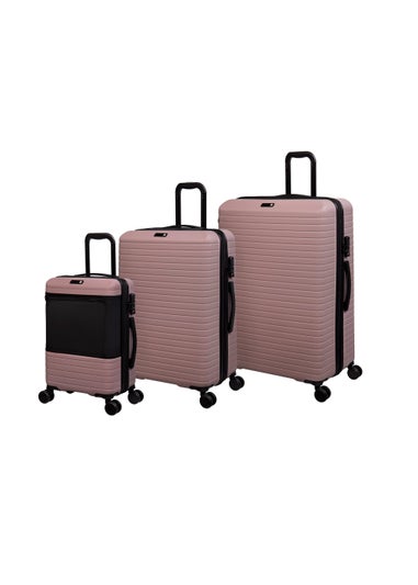 IT Luggage Attuned Pink Suitcase