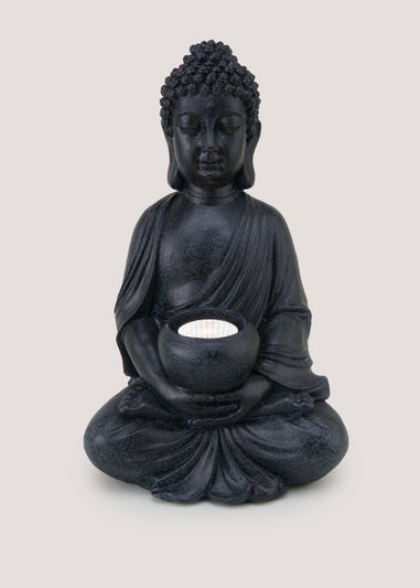 Buddha Large Solar Light (26cm x 23cm x 43cm)