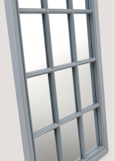 Grey Arched Mirror (70cm x 35cm x 2.5cm)