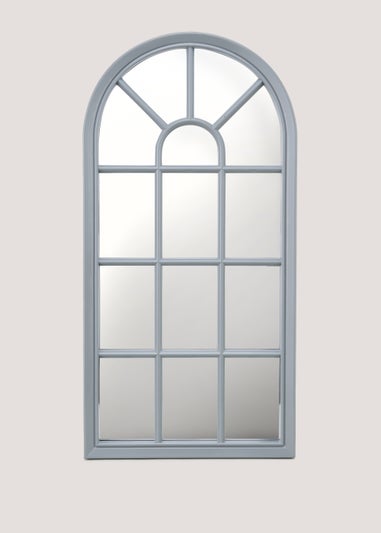 Grey Arched Mirror (70cm x 35cm x 2.5cm)