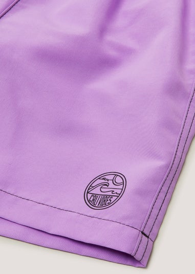 Boys Lilac Swim Shorts (3-13yrs)