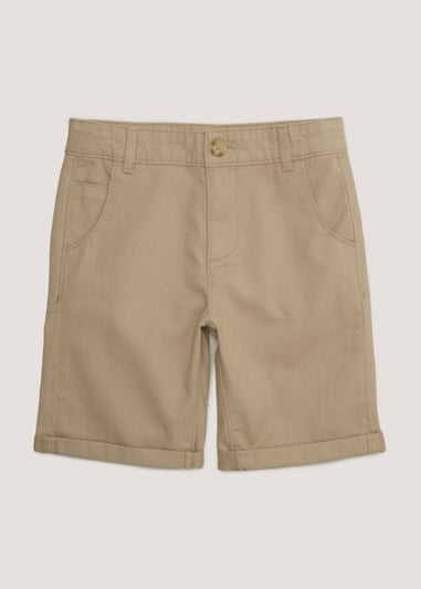Boys Stone Chino Shorts (4-13yrs)