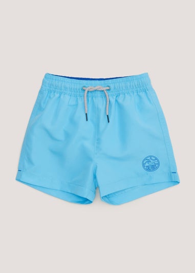 Boys Light Blue Swim Shorts (9mths-3yrs)