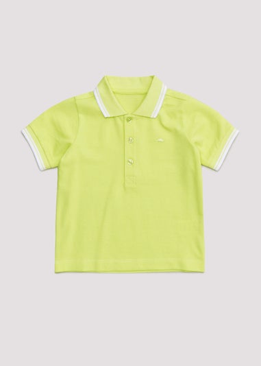 Boys Lime Polo Shirt (9mths-6yrs)