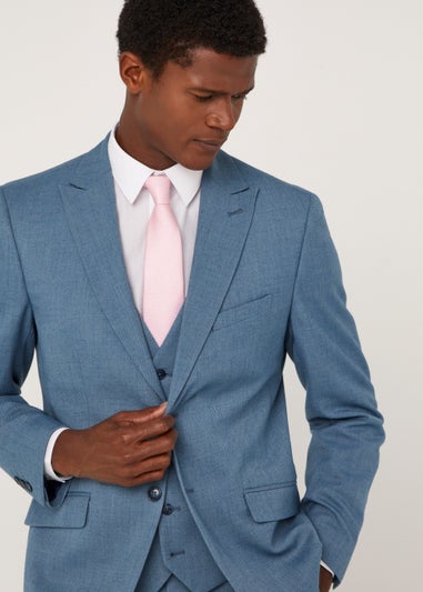 Taylor & Wright Ledger Blue Slim Fit Suit Jacket