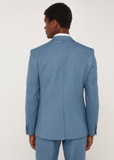 Taylor & Wright Ledger Blue Slim Fit Suit Jacket