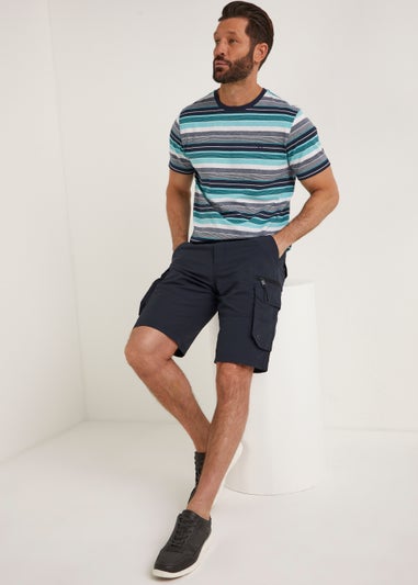 Lincoln Blue Stripe T-Shirt