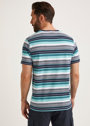 Lincoln Blue Stripe T-Shirt