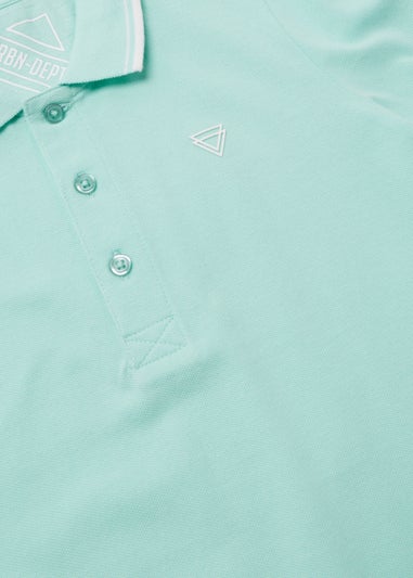 Boys Aqua Polo Shirt (4-13yrs)