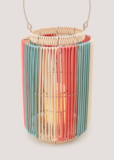 Multicoloured String Lantern (25cm x 25cm 42cm)