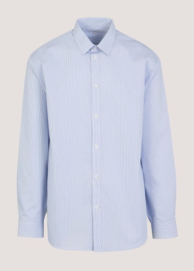 Taylor & Wright Blue Stripe Regular Fit Shirt