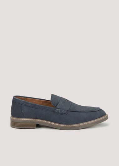 Taylor & Wright Navy Loafers