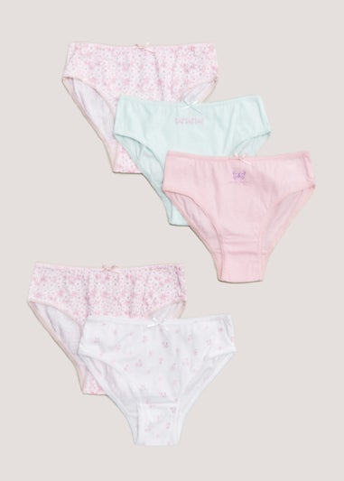 Kids 5 Pack Disney Knickers (2-9yrs) - Matalan