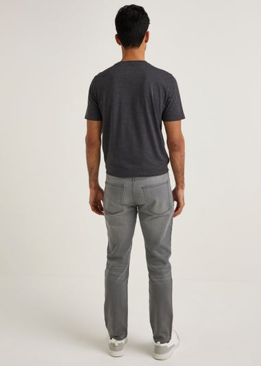 Light Grey Ultra Comfort Slim Fit Jeans