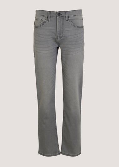 Light Grey Ultra Comfort Slim Fit Jeans