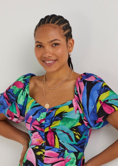 Be Beau Multicoloured Floral Jumpsuit