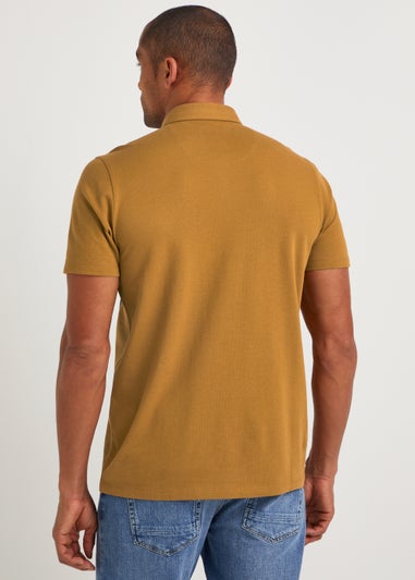Tan Bowling Jersey Shirt