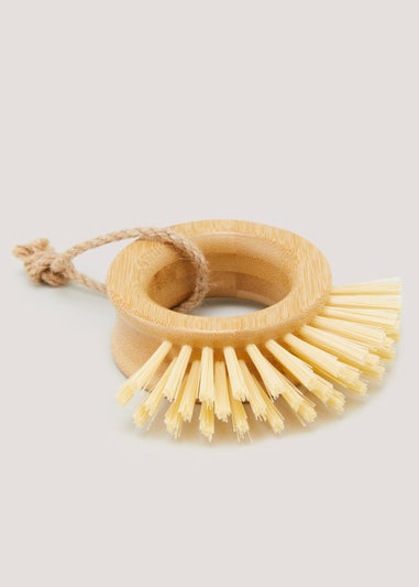 Wooden Ring Dish Brush (8cm)