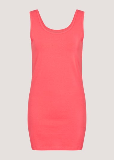 Coral Longline Vest Top