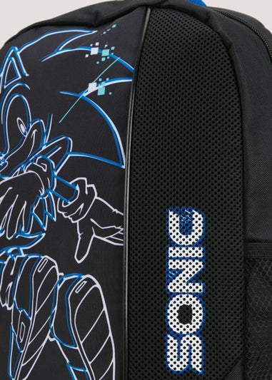 Kids Black Sonic Backpack