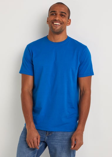 Bright Blue Essential Crew Neck T-Shirt