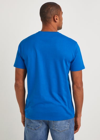 Bright Blue Essential Crew Neck T-Shirt