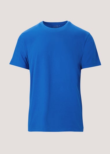 Bright Blue Essential Crew Neck T-Shirt