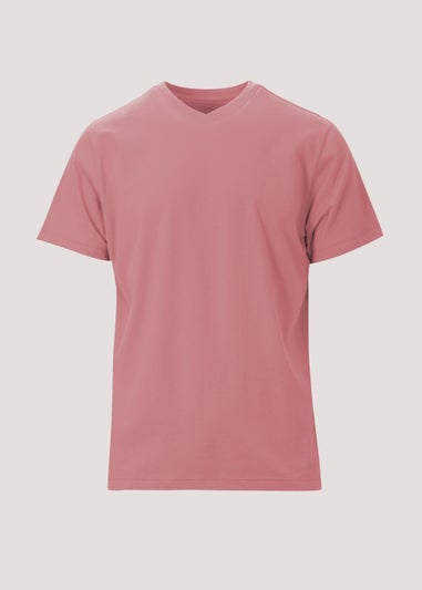 Pink Essential V-Neck T-Shirt