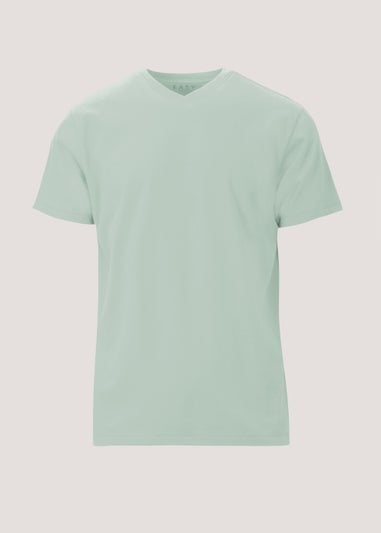 Mint Green Essential V-Neck T-Shirt