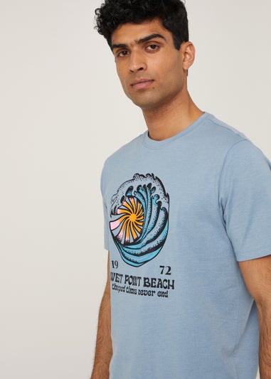 Blue West Point Beach T-Shirt