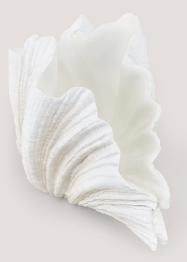 White Clam Shell Ornament (30cm x 30cm)