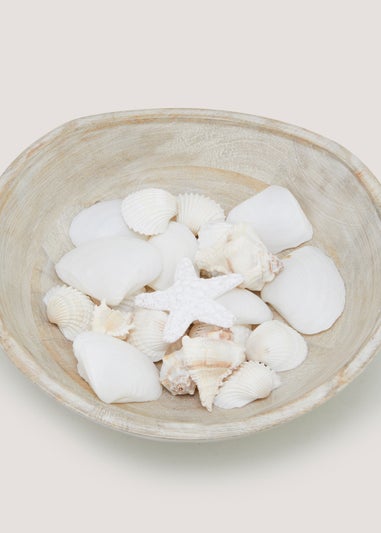 White Shell Bowl Fillers (14cm x 7cm)