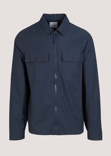 Navy Zip Up Jacket
